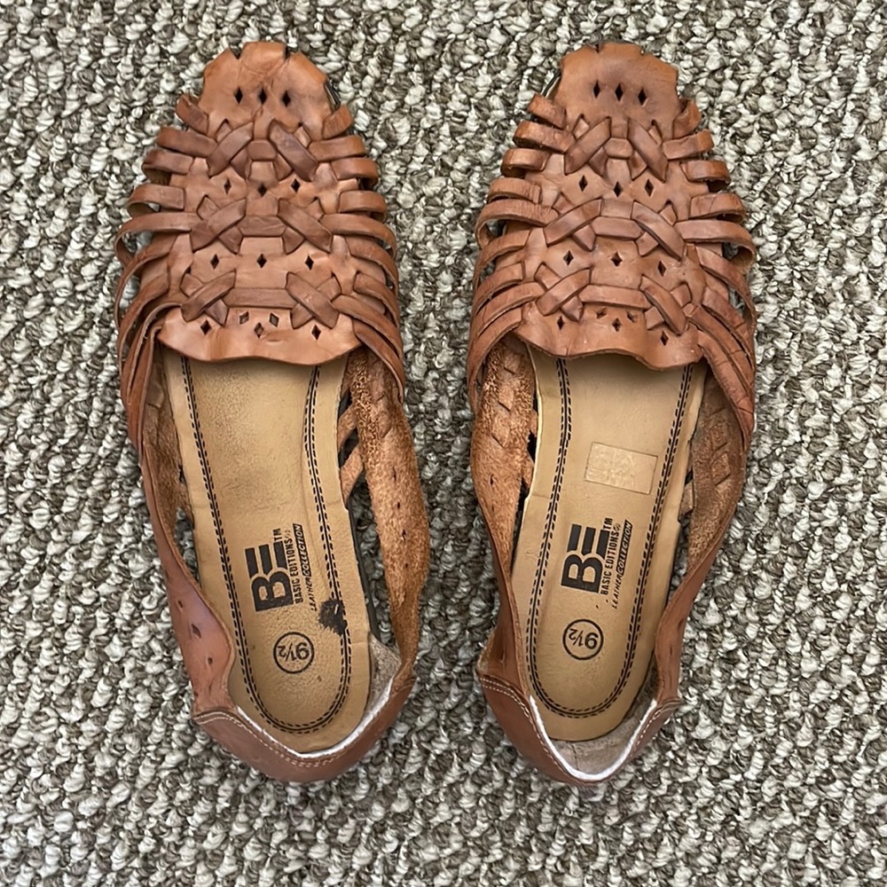 Basic Editions - Leather Edition Sandals